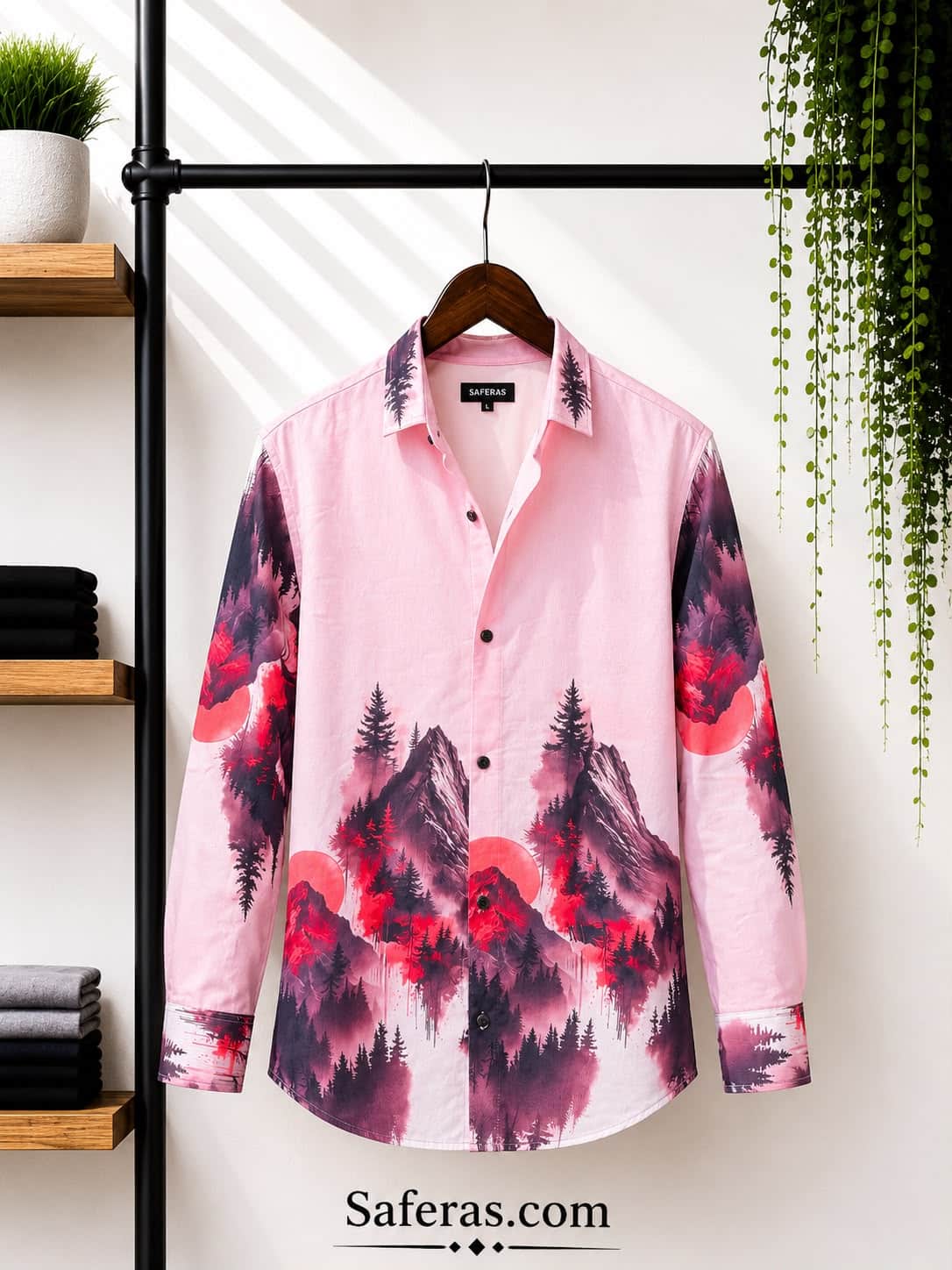 Premium Quality Zaffran Fabrics Shirt