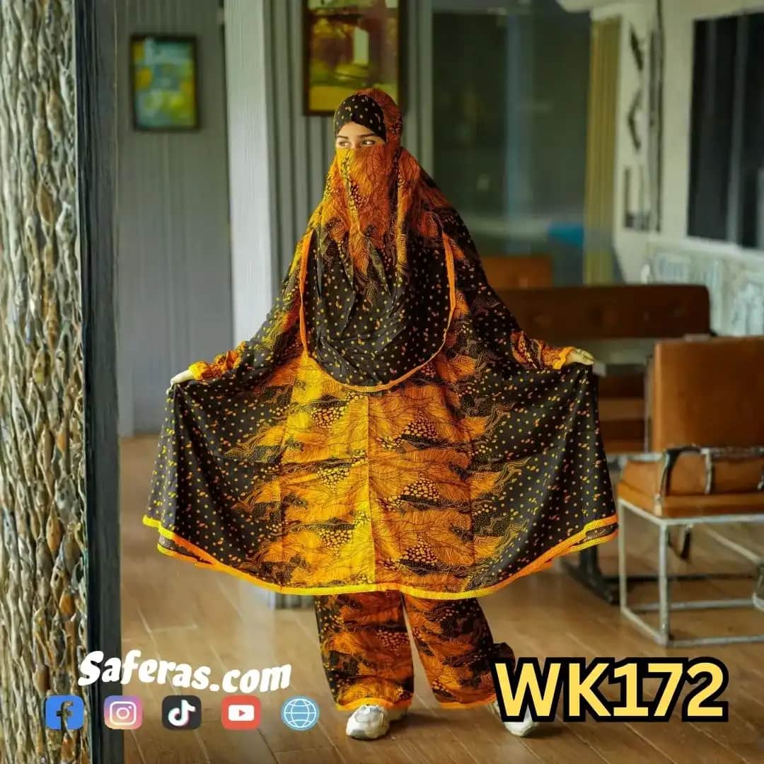 Premium Khimar And Palazzo Set