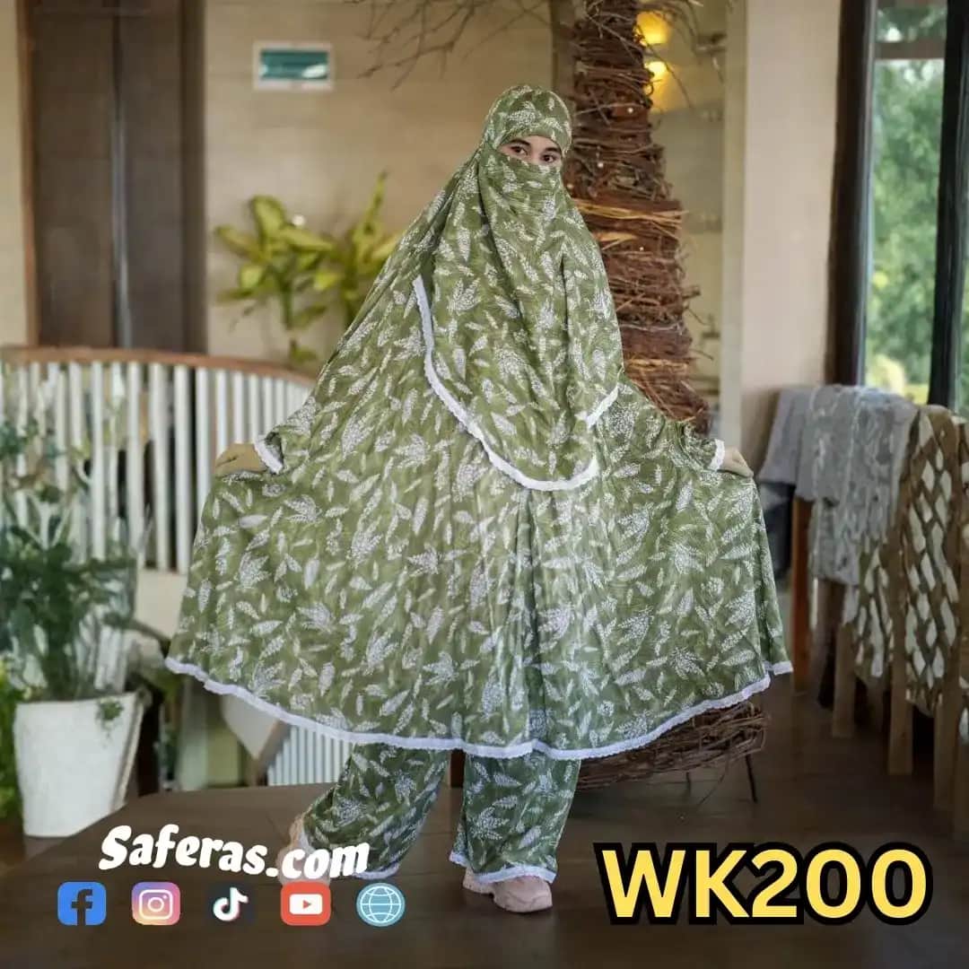 Premium Khimar And Palazzo Set WK200