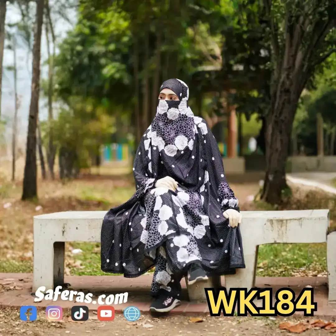 Premium Khimar And Palazzo Set WK184
