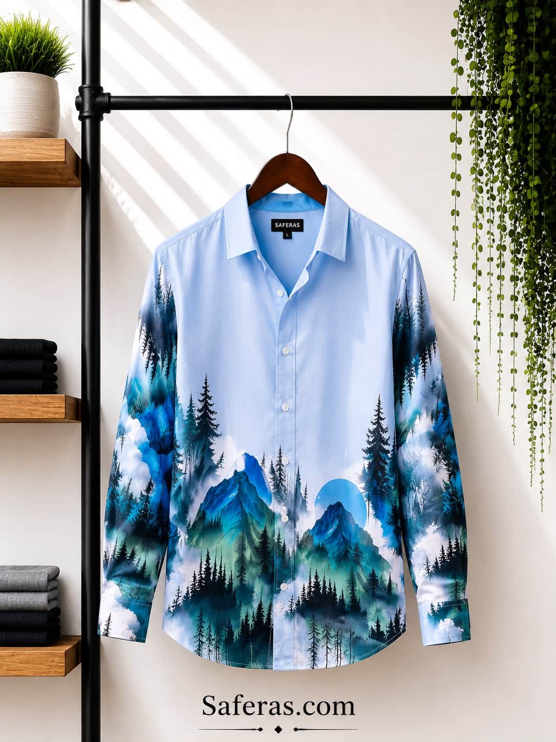 Premium Quality Zaffran Fabrics Shirt